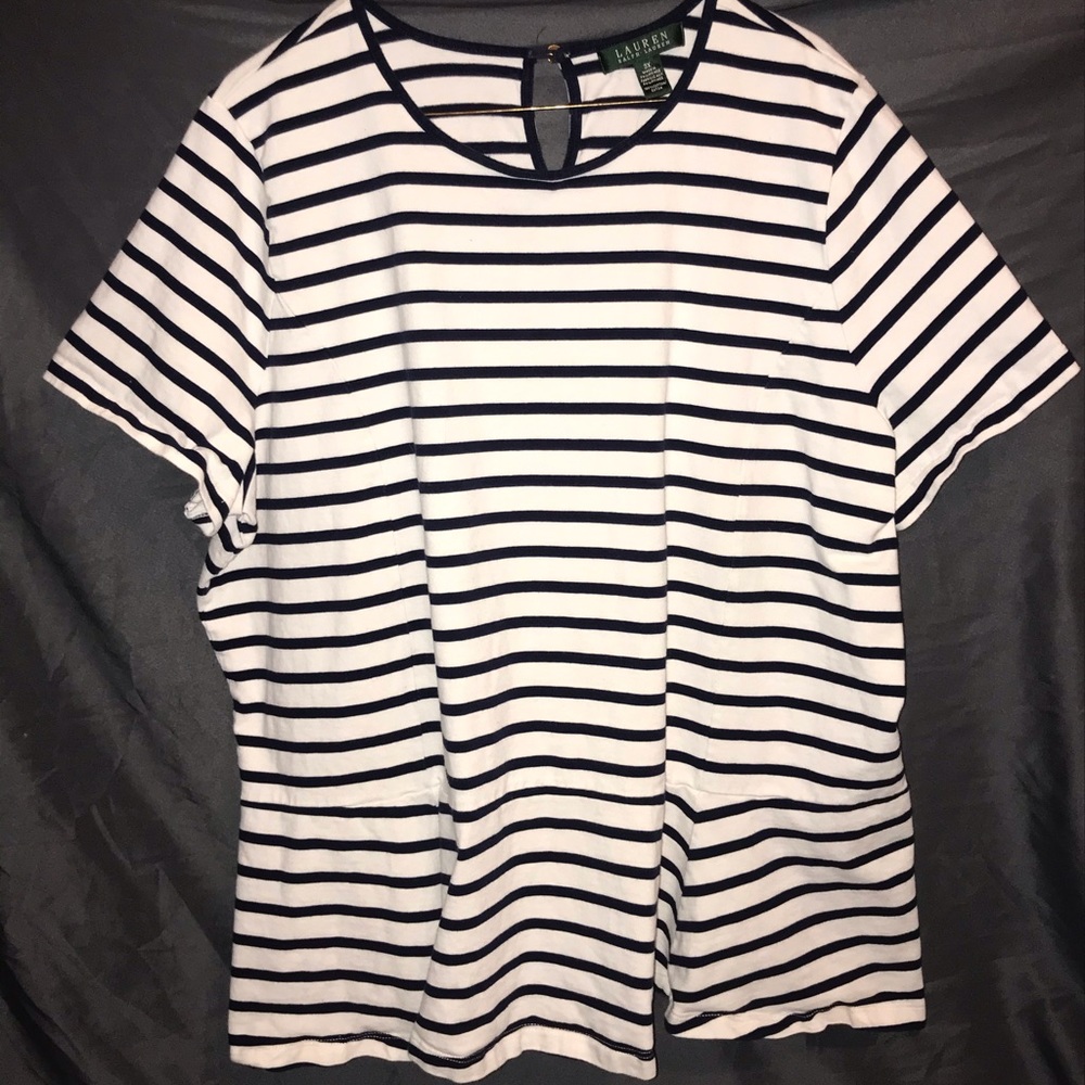 3X Ralph Lauren striped shirt